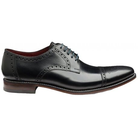 Loake Aldwych Black Calf, Rubber Soles, F - Bradshaw & Lloyd